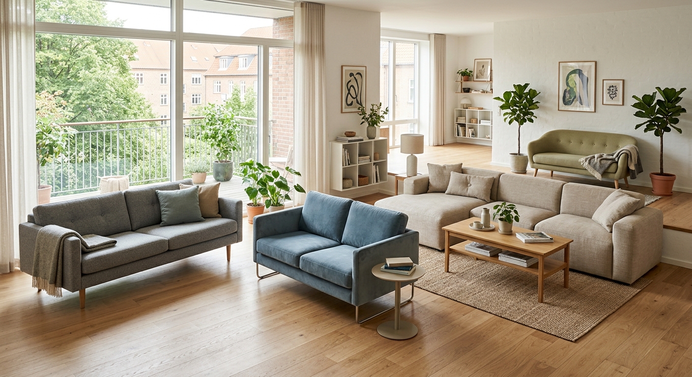 Guide til valg af sofa – kvalitet, størrelse og stil