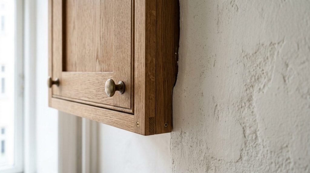 Håndlavet snedkerarbejde viser detaljerne i en specialdesignet køkkenlinje.